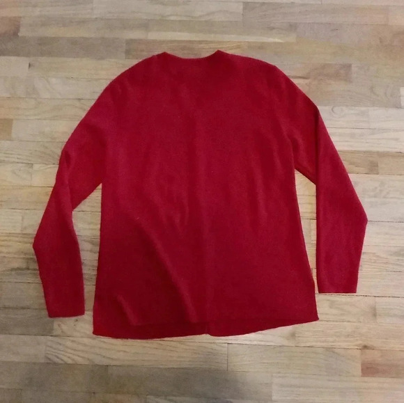 Pendleton Red Button Front Cardigan Womens Size XL - Picture 8 of 9